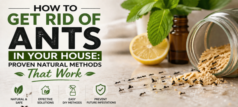 How to get rid of ants