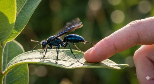 What Does a Great Black Wasp Sting Feel Like