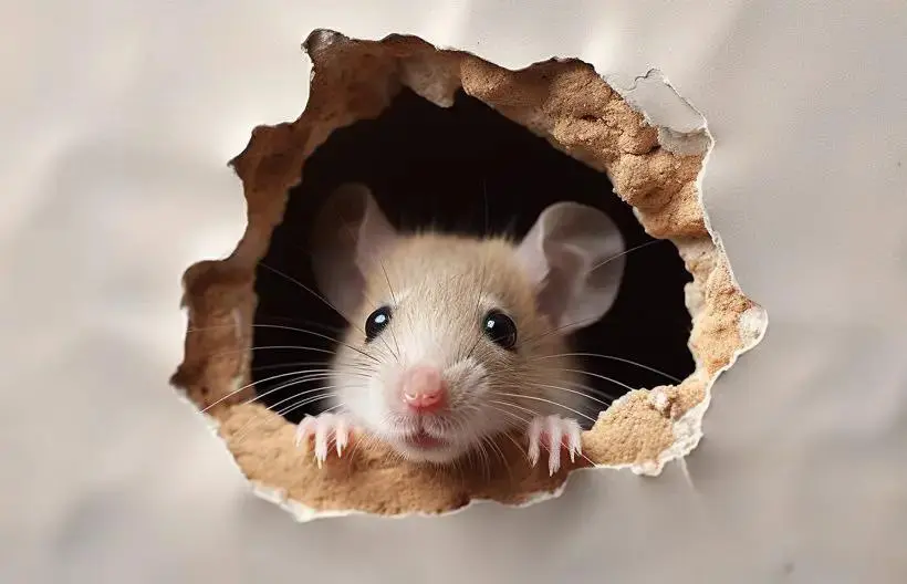 Signs of Mice in Wall