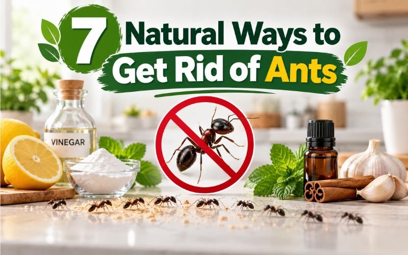7 Natural Ways to Get Rid of Ants