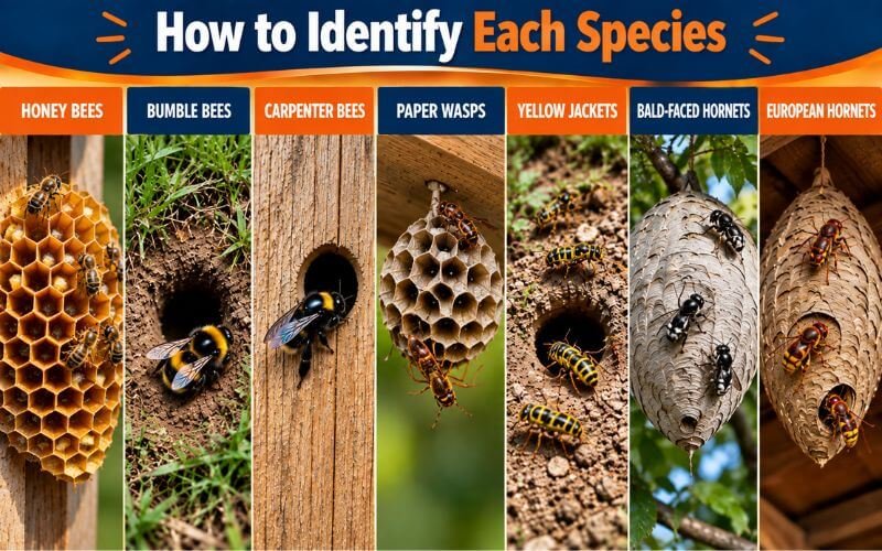 How to Identify Each Species